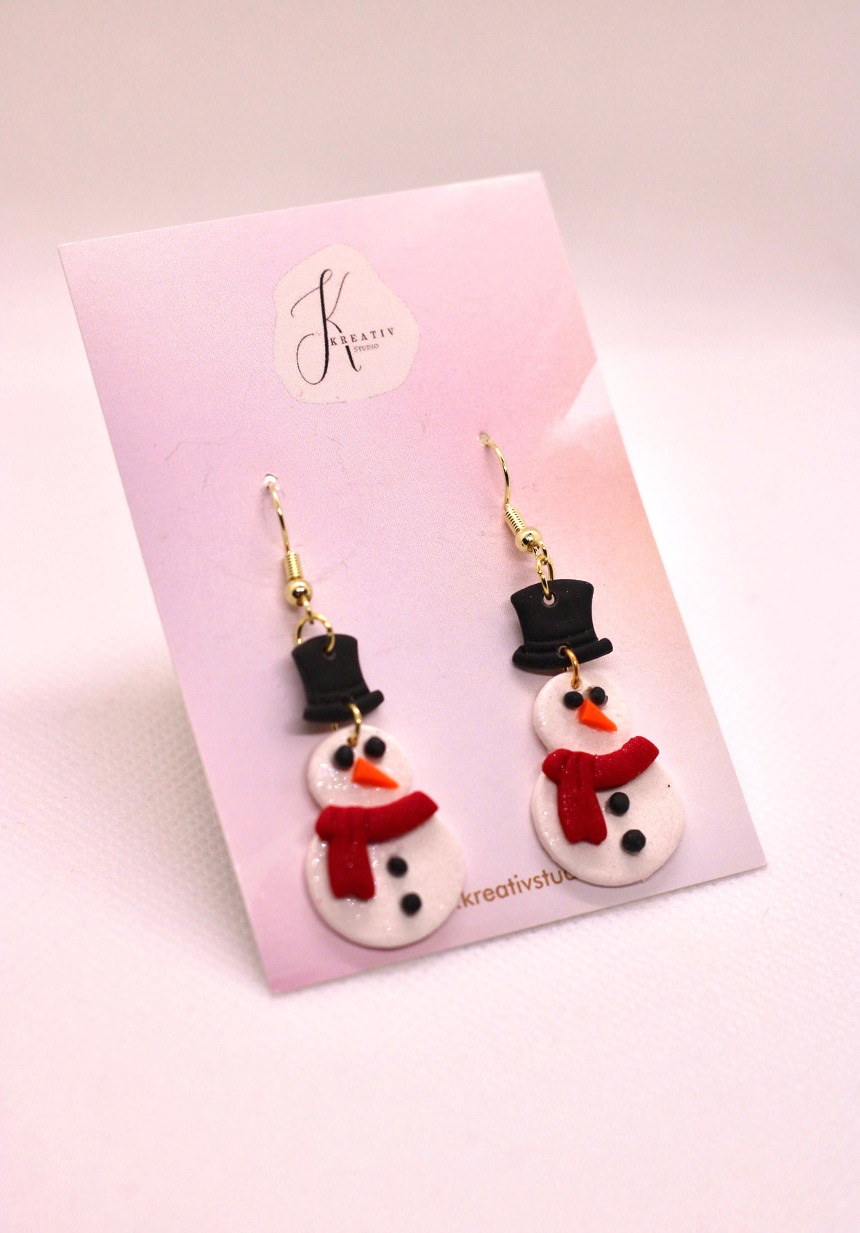 Snowman Polymer Clay