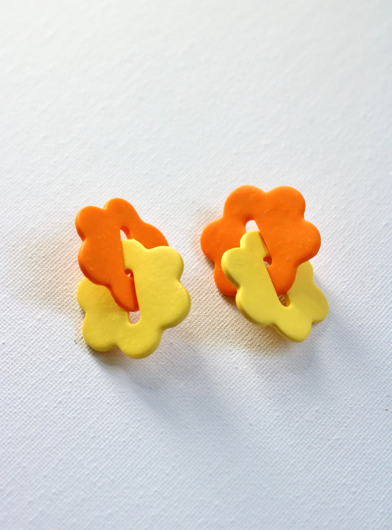 Diva- Polymer clay earrings