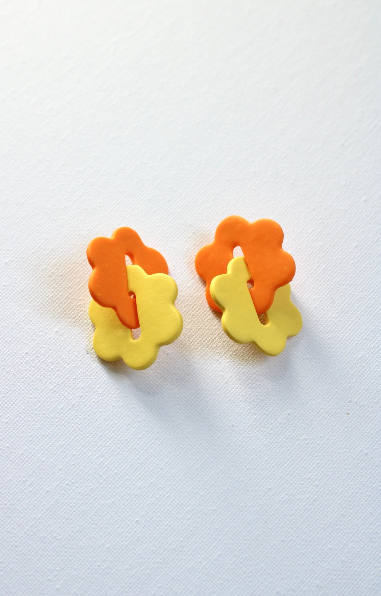 Diva- Polymer clay earrings